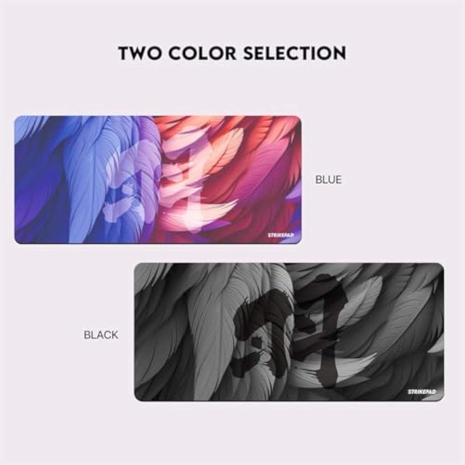 Gaming Mouse Pad And Large Desk Mat, Waterproof Speed Mousepad, Non-Stitched Edges, Transformation Pattern, Durable Mouse Mat For Office And Gaming, Fantech Strikepad Mst901, Black?35.5"*15.8"