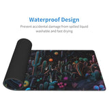 Cactus Mouse Pad Gaming Large Desk Mat Cute Mousepad For Desktop Protector Decor Non-Slip Waterproof For Computer Office Home