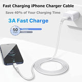 2-Pack 10Ft MFi Apple Lightning Cable Fast Charging Nylon for iPhone & iPad