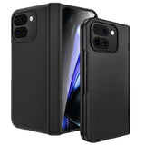for Google Pixel 9 Pro Fold 2024 Case with Built-in Screen Protector[Anti-Scratch][Hinge Protection] Slim Fit Shockproof Full Body Protective Cover