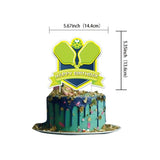 Pickleball Party Decorations Pickleball Birthday Party Supplies Includes Pickleball Birthday Banner Cake Topper Cupcake Toppers Balloons For Pickleball Birthday Decorations Party Favors