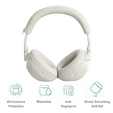 Wh 1000Xm6 3 Set Case Cover For Sony Wh-1000Xm6 Headphones,Embody Earpad/Ear Cover/Headband/Headband Cushion Protector,Sweat Proof Soft Silicone Headphones Accessories?Off-White?