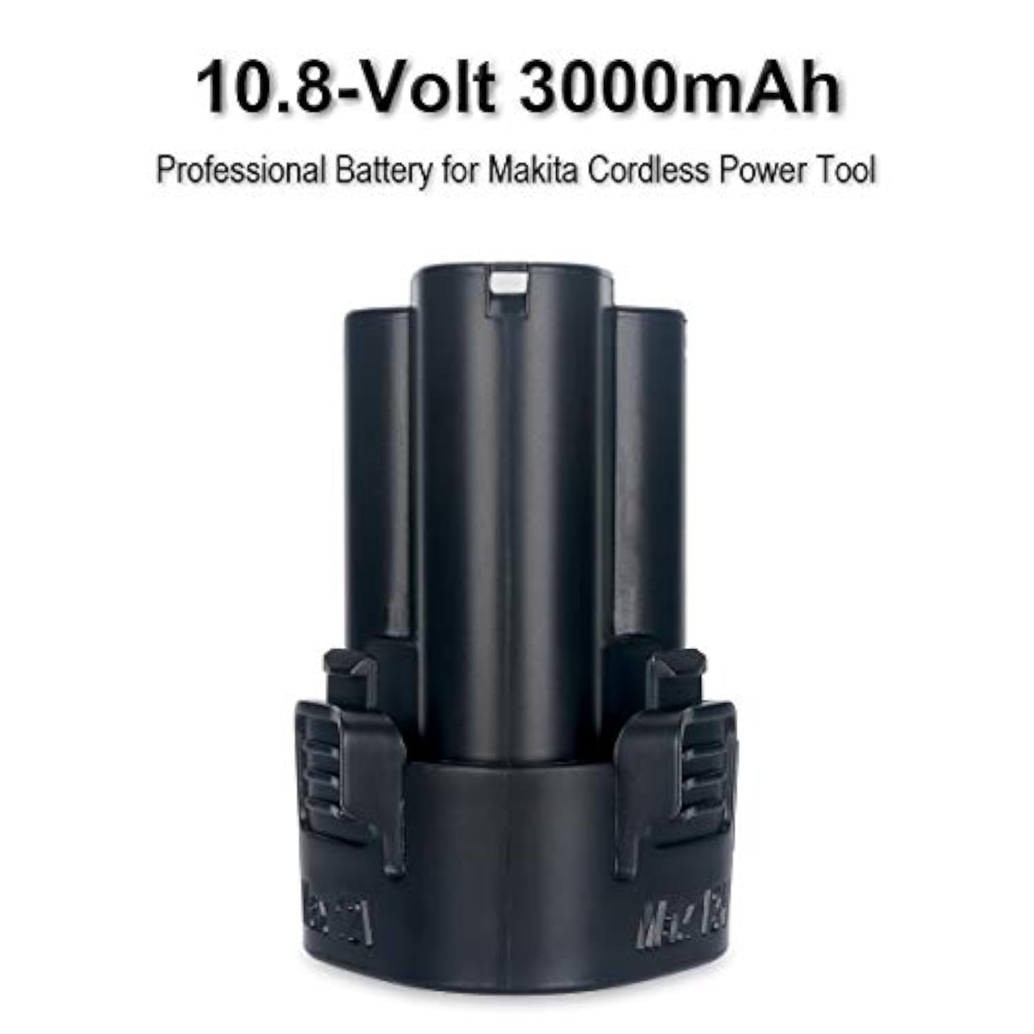2-Pack 10.8V 3.0Ah Li-Ion Battery Replacement for Makita BL1014 BL1013