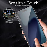 [2+2 Pack] Privacy Screen Protector for iPhone 17 Air, Anti-Spy Shatterproof Tempered Glass with Camera Lens Tempered Glass 9H Hardness Bubble Free Anti-Glare Case Friendly