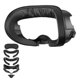 Adjustable Facial Interface For Meta Quest 3 Accessories,Face Cover With Breathable Foam Pads, Light-Blocking Nose Pad,Includes Two Face Cushions:Ice Silk & Pu (Not Compatible With Quest 3S)