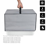 Dust Cover For Printerwaterproof,Compatible With Hp Laserjet Pro Mfp 3101Fdw/Mfp 3101Sdw/Mfp 4101Fdw Printer/Brother Dcp-L2640Dw/Mfc-L2820Dw Laser Printer (Silver Grey)