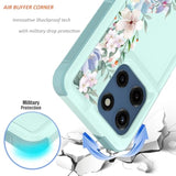 Mint Magnolia Case for Motorola Moto G Stylus 5G 2025 & 2026