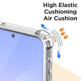 For Samsung Galaxy Z Fold 7 Clear Case,Compatible With Magsafe Transparent Shockproof Protection Yellowing Resistant Magnetic Phone Case For Samsung Galaxy Z Fold 7 2024 5G