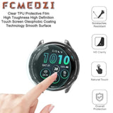 Clear Tpu Protective Film For Garmin Venu 3 Screen Protectors Bubble-Free Installation High-Definition And Charging Dust Plug?Pack Of 4+4??It'S Not Glass?
