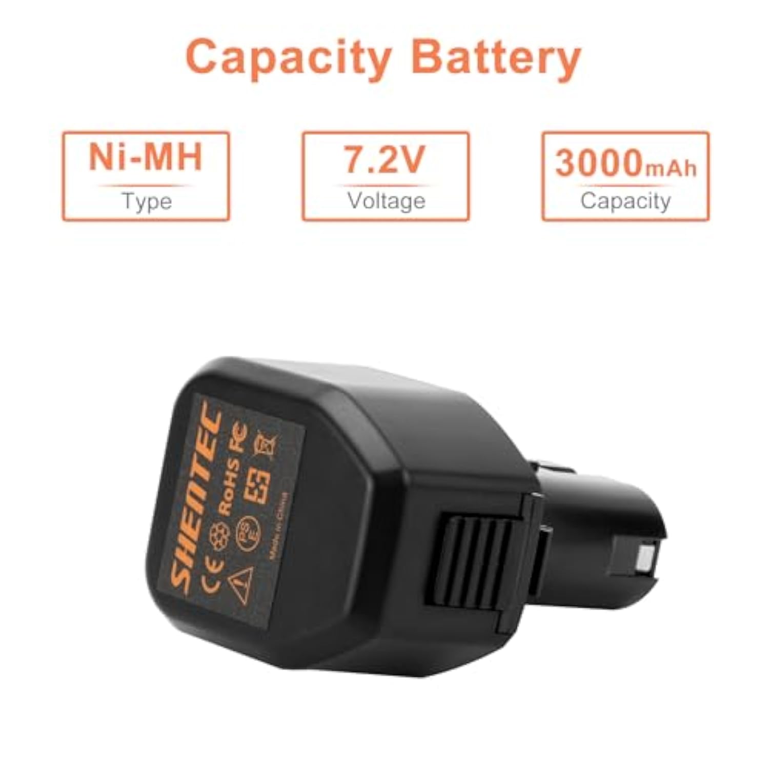 3000Mah 7.2V 325292 Replacement Battery Compatible With Eb714S, Ni-Mh Battery Pack
