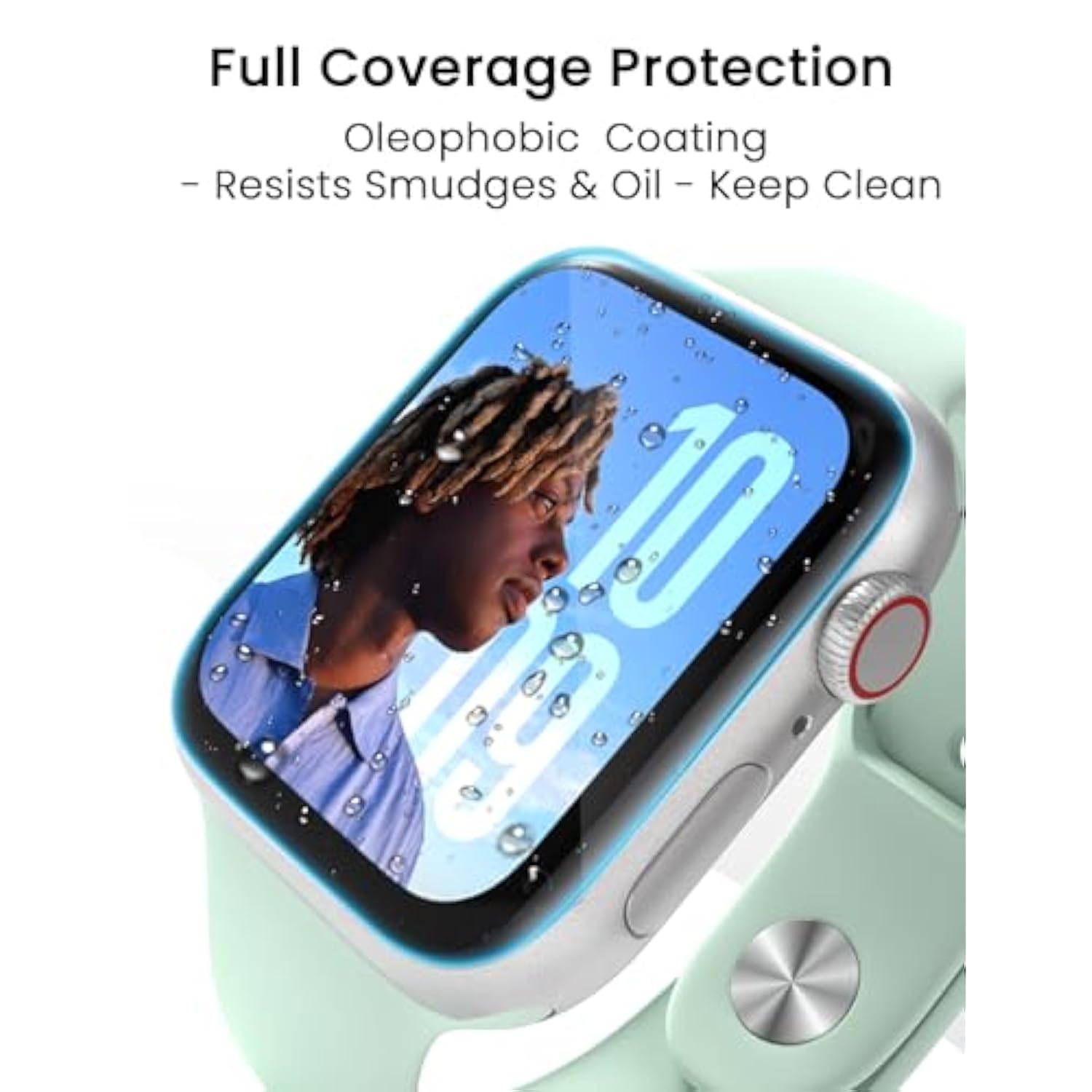 Screen Protector For Apple Watch 40Mm (6 Pack) Self-Healing Tpu Flexible Film Cover For Apple Watch Se Series 6 5 4 40Mm, Anti-Bubble, Hd Ultra-Thin, Easy Installation