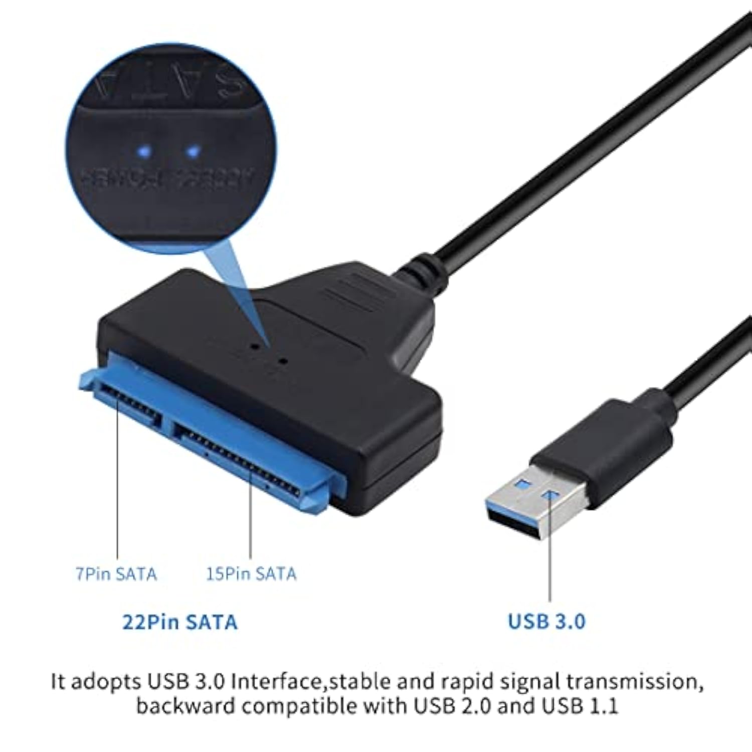 Usb 3.0 Sata Iii Hard Drive Adapter Cable Sata Iii Hard Drive External Convert