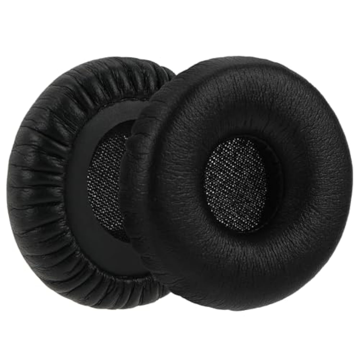 Geekria QuickFit Replacement Ear Pads for Blue Parrott C400-XT Headphones, Ear Cushions, Repair Parts (Black)