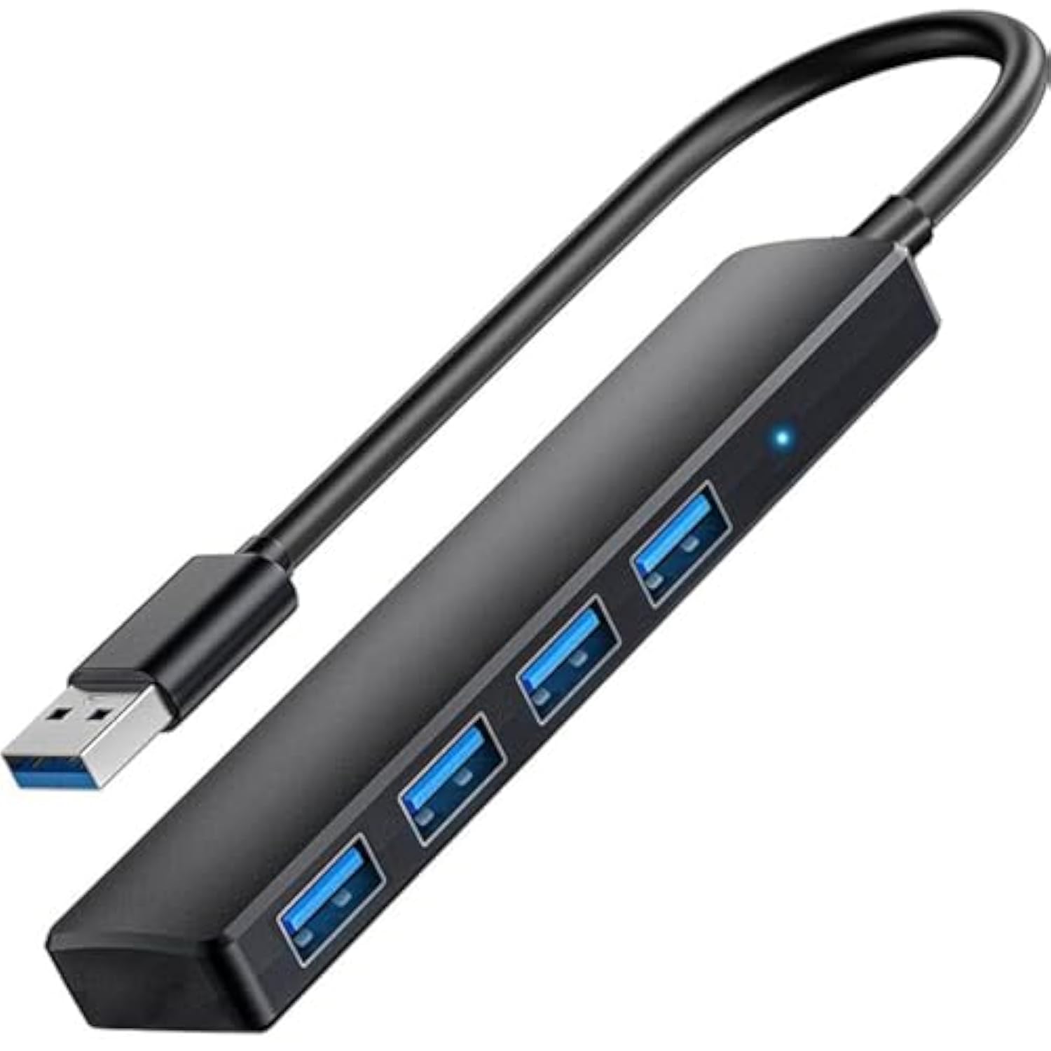 Usb Hub 3.0, 4-Port Usb 3.0 Hub Usb Splitter Usb Expander For Laptop, Xbox, Fl