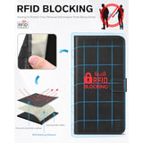 TUCCH Wallet Case for iPhone 12 /iPhone 12 Pro 5G, RFID Blocking Card Slot Stand [Shockproof TPU Interior Case] PU Leather Magnetic Protect Flip Cover Compatible with iPhone 12 Pro/12 6.1-inch, Black