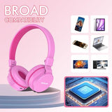 Kids Bluetooth Headphones,Lightweight Kids Headphones Wireless,85/94dB Safe Volume,40H Playtime,Fast Charging,Bluetooth 5.3,Over Ear,Toddler