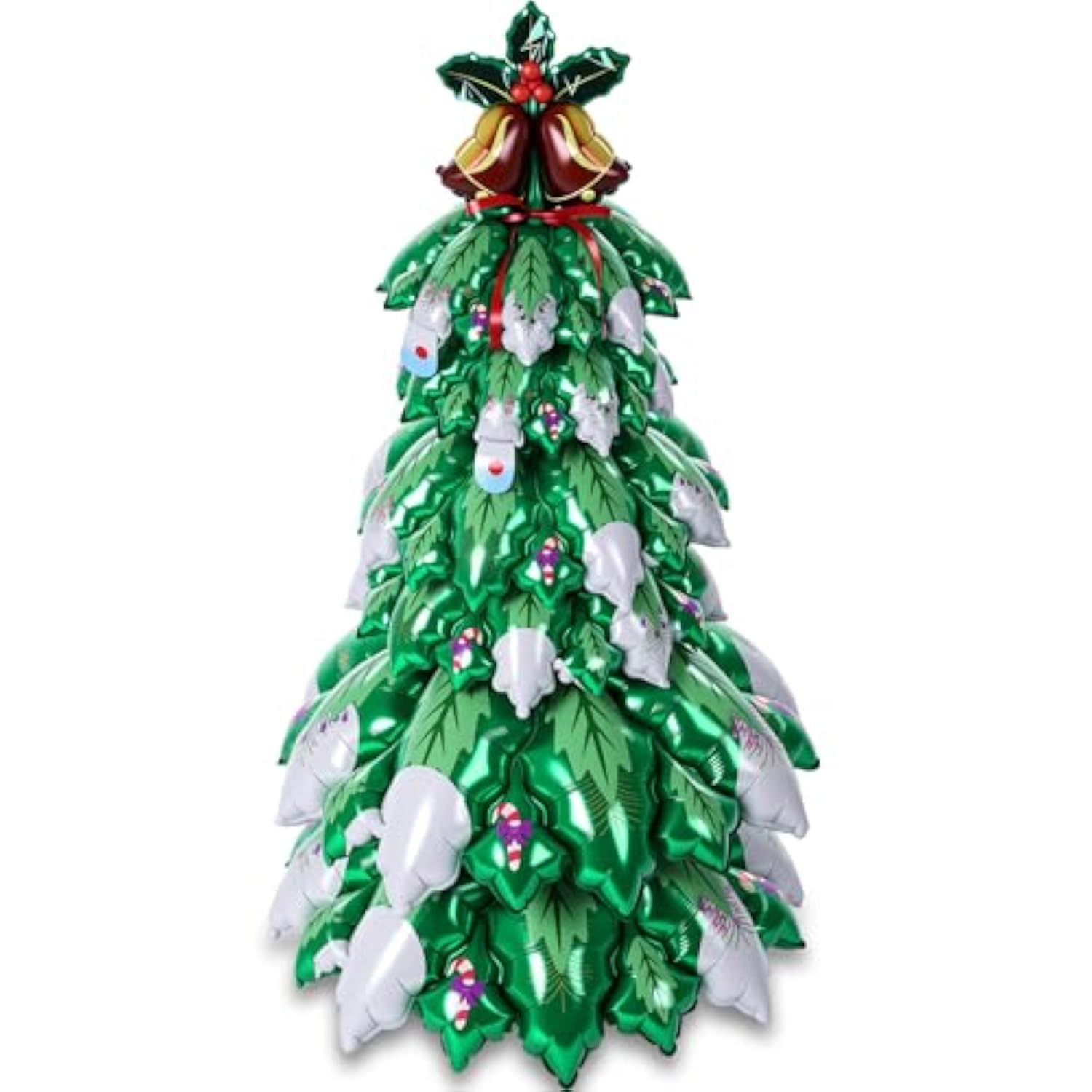 Giant 4D Inflatable Christmas Tree Balloon for Holiday and Party Decorations