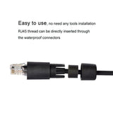 5 Pack Waterproof Rj45 Connector Cat6 Cat5E Cat5 Female To Female Adapter Weat