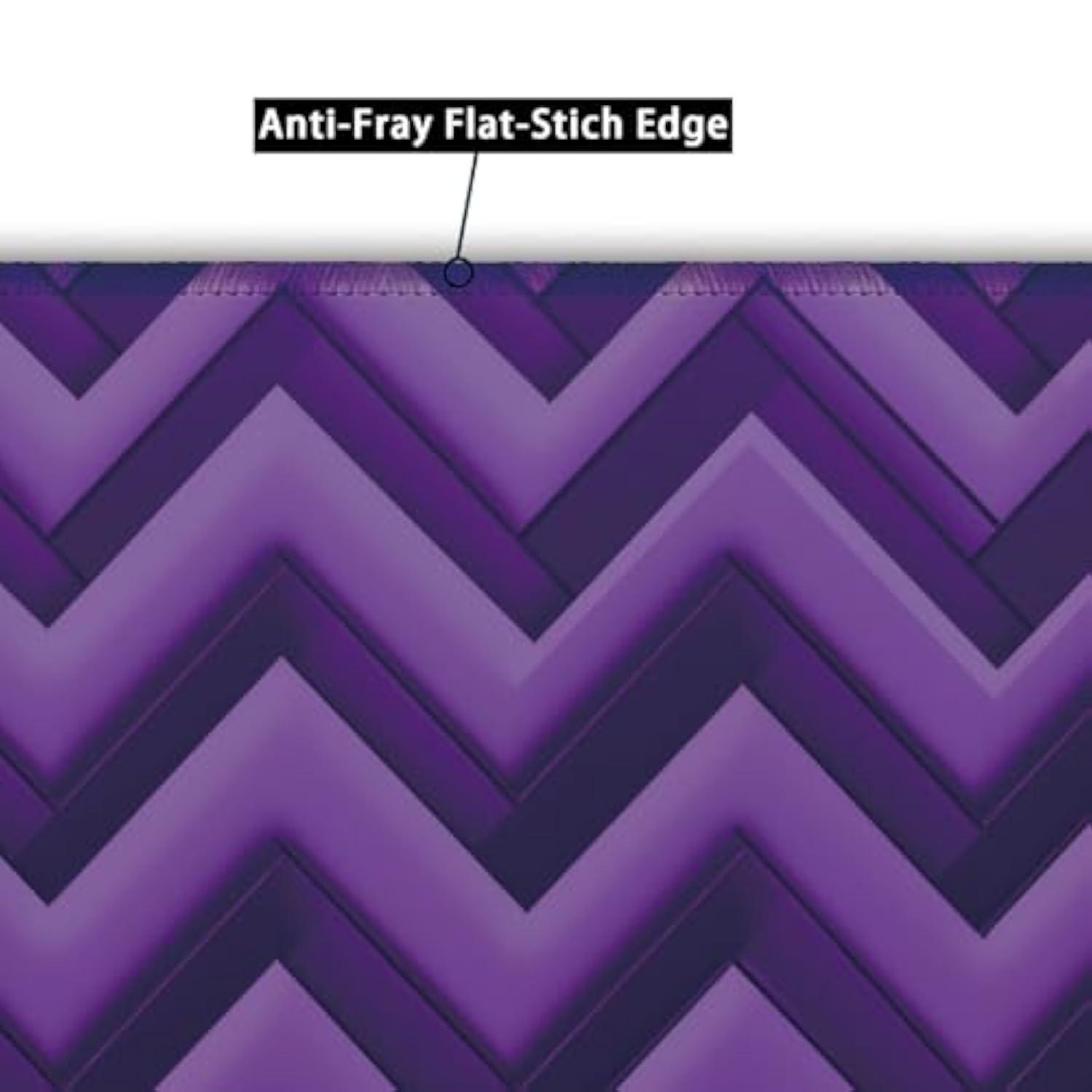Computer Mouse Pad With Stitched Edge Comfortable Mouse Pads With Non-Slip Rubber Base, Purple, 8X10 Inch