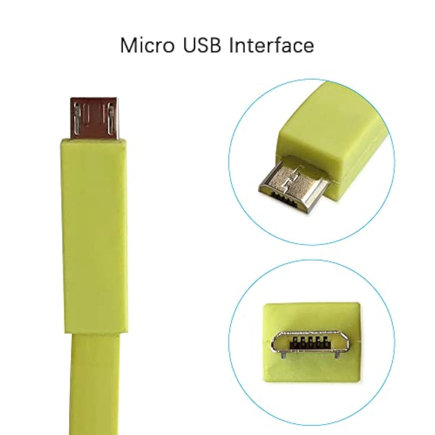 Cord Replacement For Ue Boom Charger, 1.2M Usb Charging Cable Compatible With Logitech Ultimate Ears Boom 3/ Megaboom 3/ Ue Wonderboom/Ue Boom/Megaboom/Mega Boom (2 Pcs, Yellow)