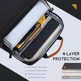 12.9 13 Inch Ipad Pro Sleeve Case Shoulder Bag For 13-Inch Ipad Pro M4 & Ipad Air M2 M3(2025) Magic Keyboard, Ipad Pro 12.9-In, Water-Resistant Tablet Carrying Handle Bag -Black