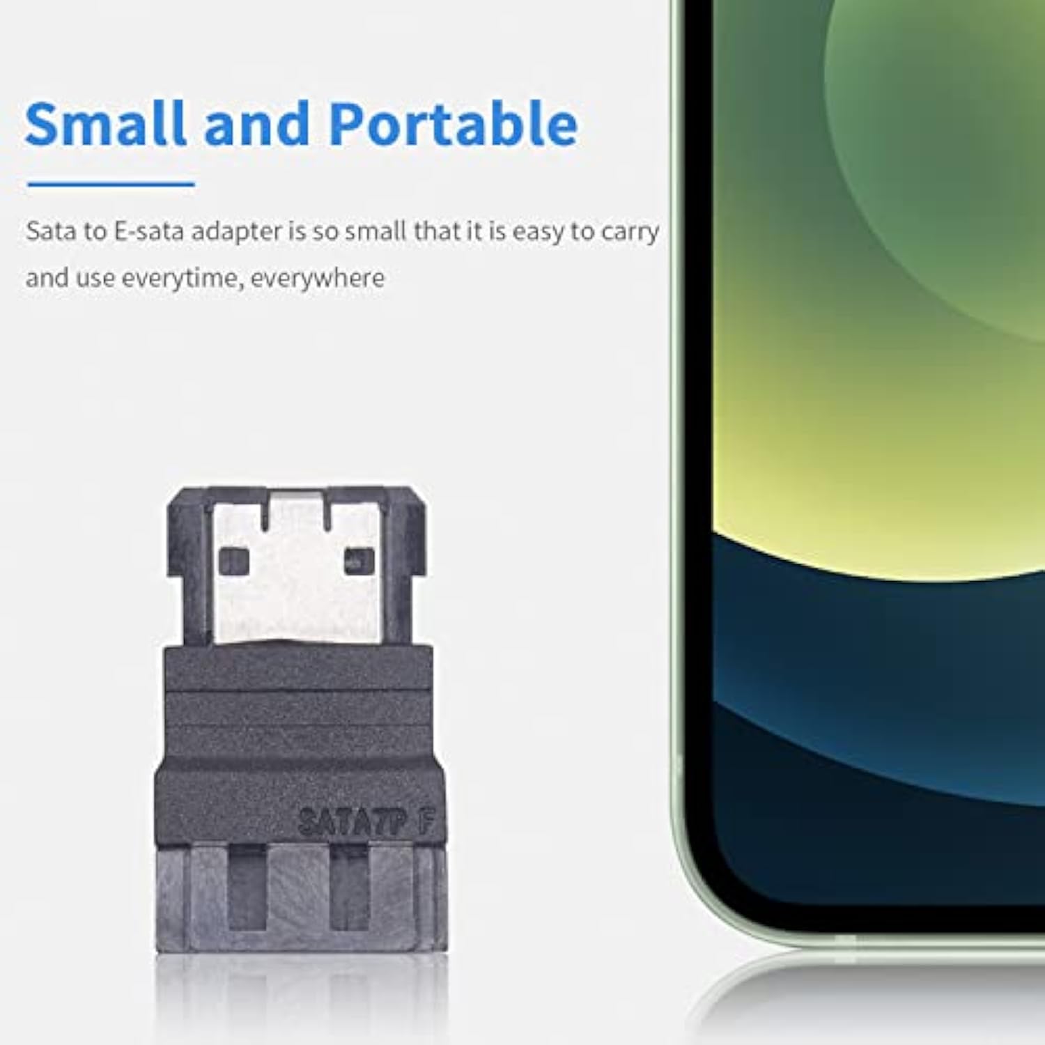 Sata To Esata Adapter, Sata Adapter, Esata 7Pin Female To Sata 7Pin Male Exten