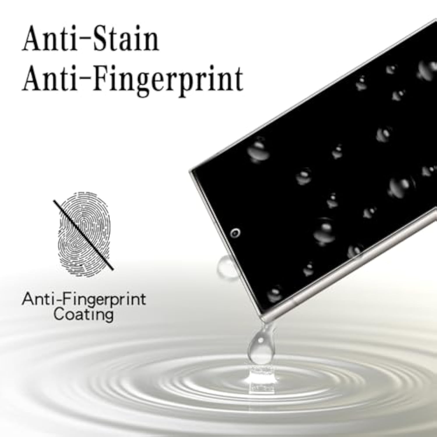 [2+2 Pack For Samsung Galaxy S25 Ultra Privacy Screen Protector, Privacy Tempered Film With Camera Lens Protector For Galaxy S25 Ultra, No Bubbles, Anti Scratch, Easy To Install