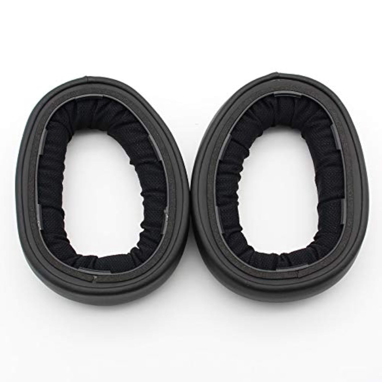 Replacement Earpads Cushions Compatible With Sennheiser Gsp 600/500 On-Ear Headphone, 1 Pair Artificial Leather Ear Pads With Soft Memory Foam, Noise Isolating Earpads(Black)