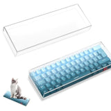 Kc01 Acrylic Clear Transparent Keyboard Cover(11.5*4.1*1.14’’) With Dustproof