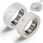 Protector Compatible For Oura Ring 4 Gen 3 Cover,Silicone Anti-Scratch Elastic Ring Finger Case Woking Out Gym For Women Men- Clear+Stralight-S For 4/5/6/7