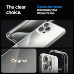 Spigen Ultra Hybrid Designed for iPhone 15 Pro Case (2023) [Anti-Yellowing], [Military-Grade Protection] - Crystal Clear