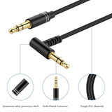 Audio Cable For Soundcore H30I, Life Q35/Q30/Q20 Series, Vortex, Q20I, Space Q45/One Headphones, 3.5Mm Trs Replacement Aux Cord (5Ft / 1.5 M)