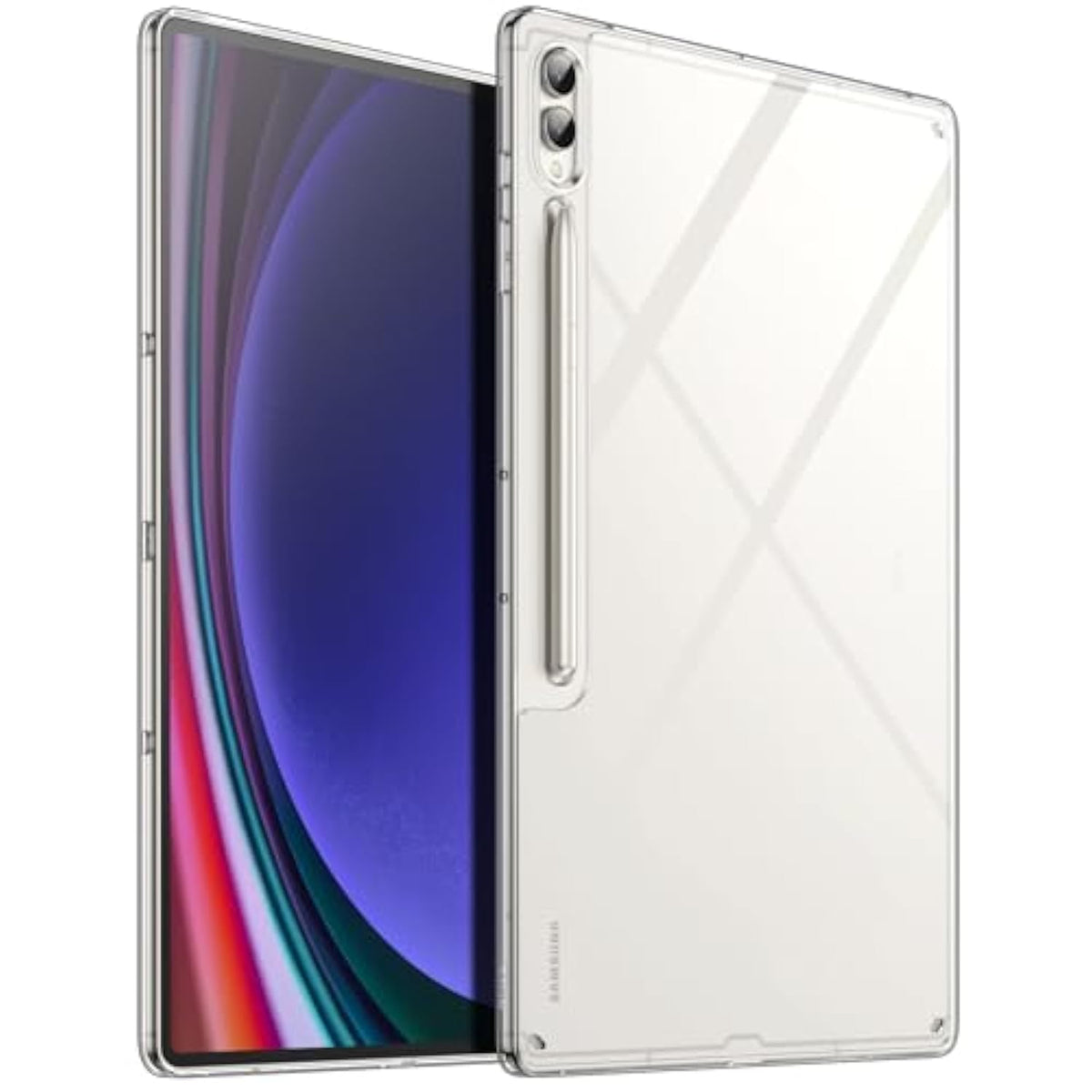 JETech Clear Case for Samsung Galaxy Tab S9 Ultra 14.6-Inch, Anti-Yellowing Tr