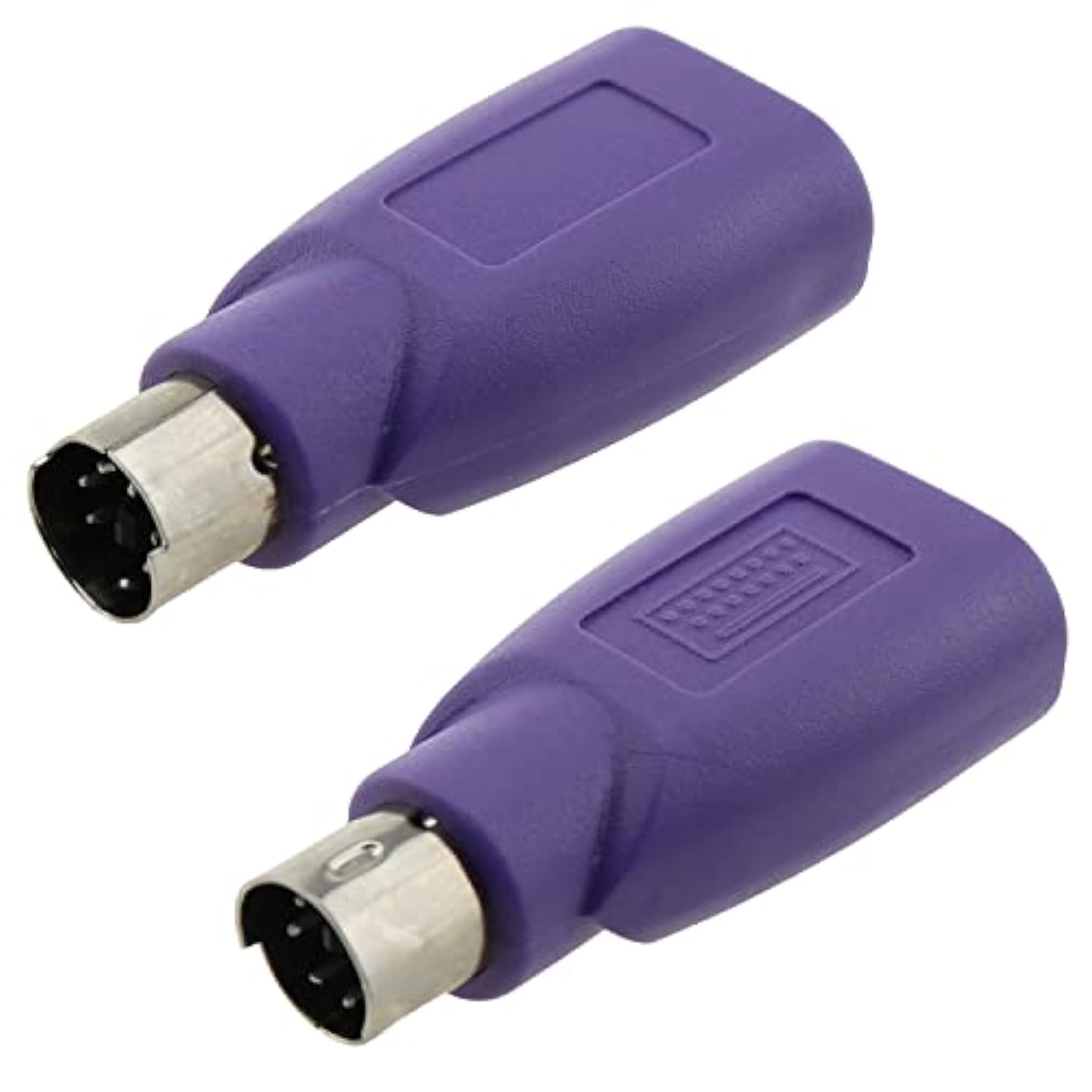 Usb To Ps2 Adapter, 2Pcs Usb Female To Ps/2 Male Converter Adapter For Mouse K