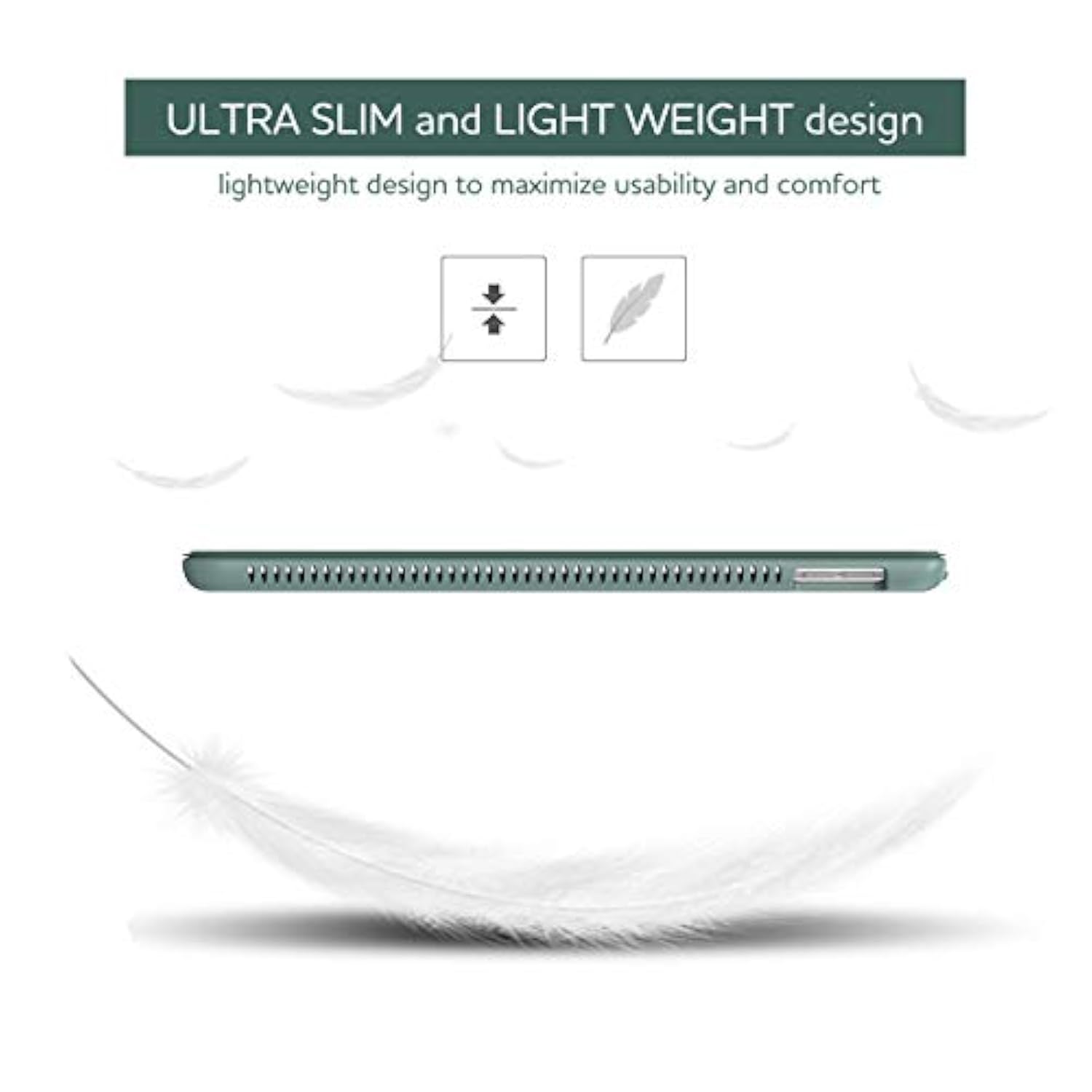 For Ipad 9Th/8Th/7Th Generation, Ipad 10.2 Case, [Built In Screen Protector] [