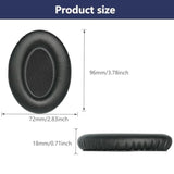 Replacement Ear Pads, Compatible With Bose Triport 1 / Tp-1 / Tp-1A / Ae1 Headphones. New Soft Protein Leather Combined With High-Density Memory Foam, Replacement Ear Pads 1 Pair (Black)