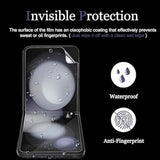 [2+2+1 Pack] For Samsung Galaxy Z Flip 5 Screen Protector, 2 Inner Soft Tpu Film + 2 Front Tempered Glass Screen Protector + 1 Glass Camera Protector, Case Friendly, Touch Sensitive