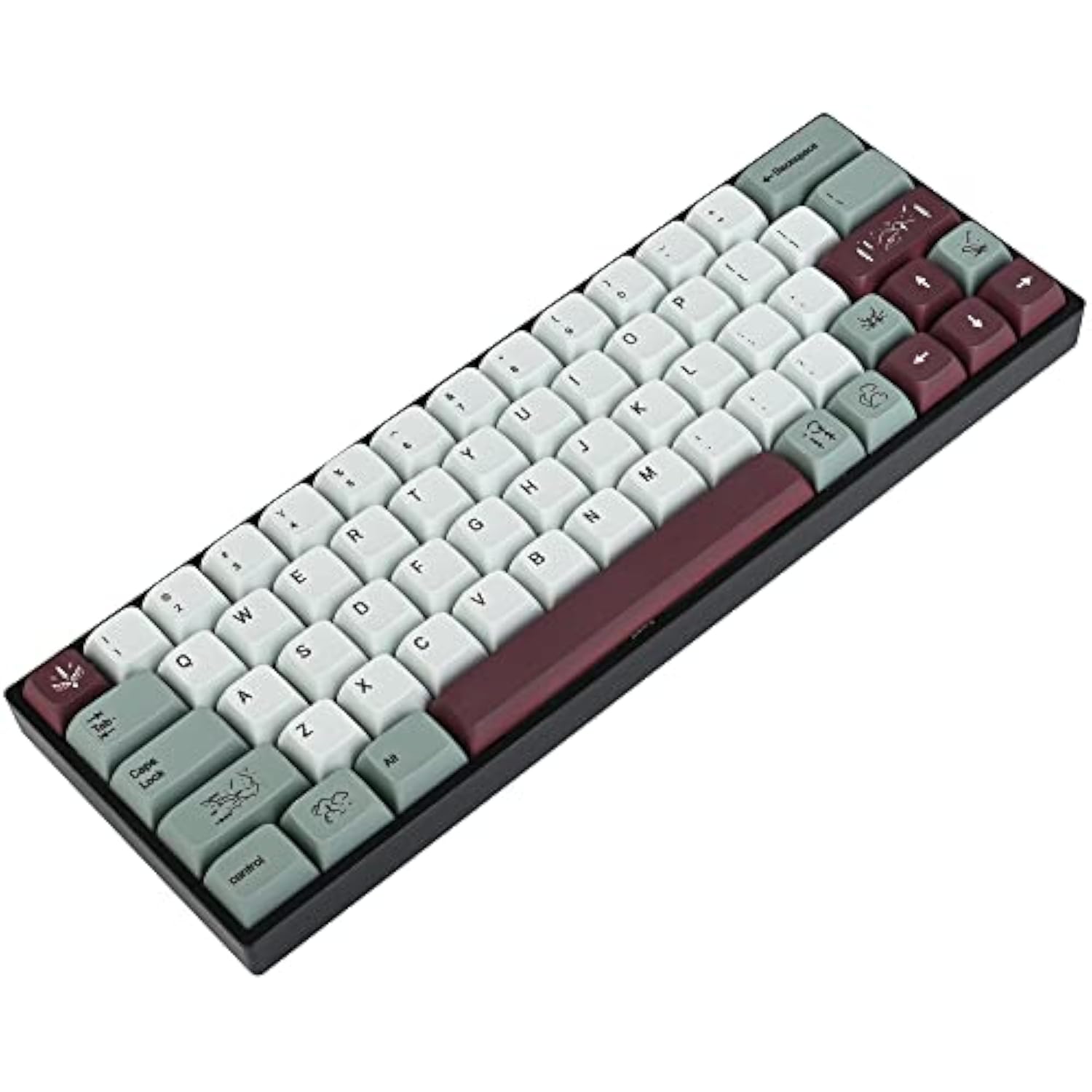 Misty Pbt Custom Keycaps , 141 Keys Dye Sublimation Xda Key Cap Set For Cherry
