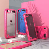 For Iphone 11 Case With Tempered Glass Screen Protector, Hybrid Drop Test Cover With Card Mount Kickstand Slim Fit Protective Phone Cover For Iphone 11 6.1 Inch, Blue