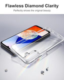 Case for  Galaxy A35, Non-Yellowing, Drop Protection, Anti-Scratch Transparent Hard Back Phone Cover - Crystal Clear
