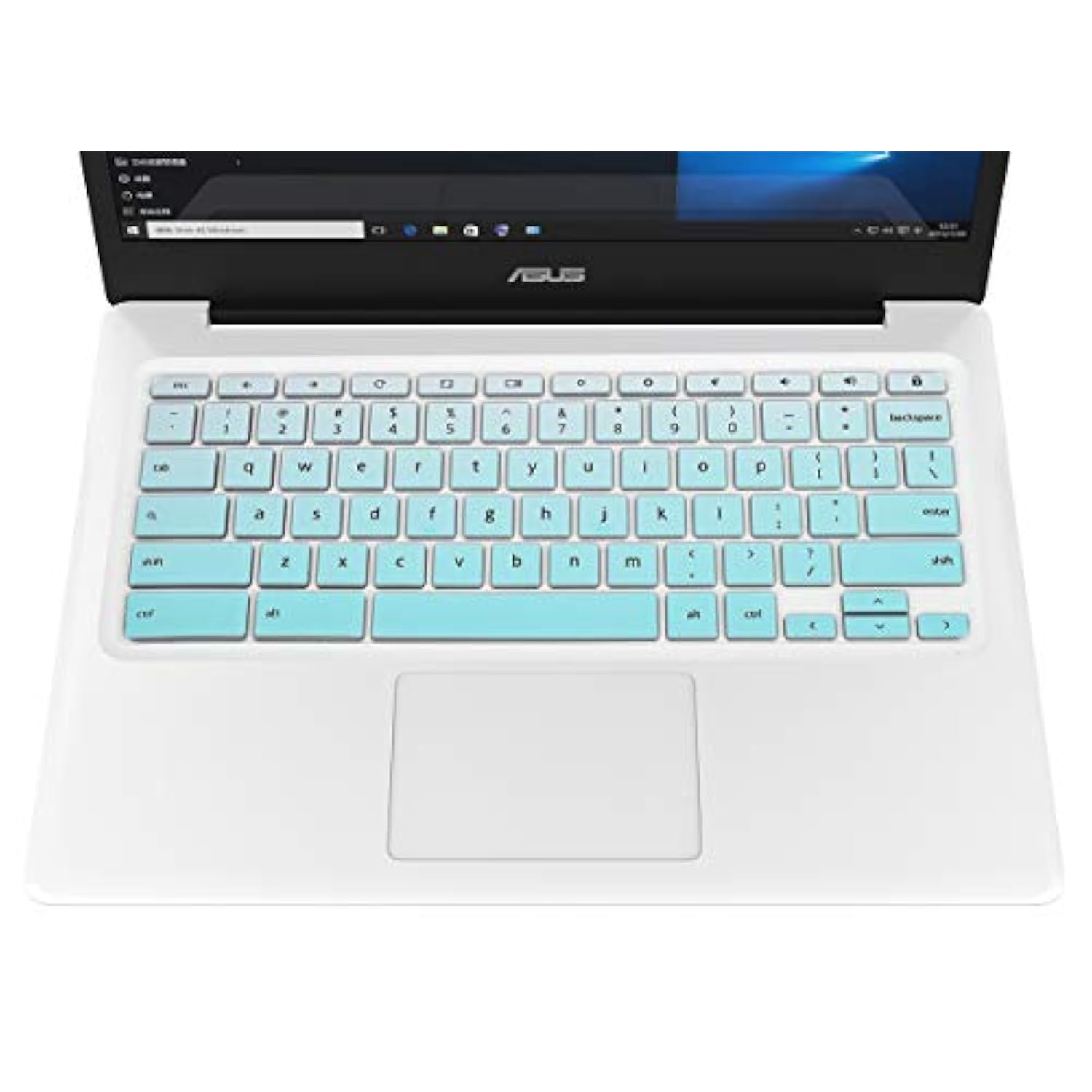 Premium Keyboard Cover For Asus Chromebook Flip C433 C434 2 In 1 14" Laptop, C