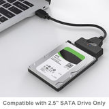 Sata To Usb 3.0 Adapter Cable For 2.5 Inch Hdd/Ssd, Hard Drive Adapter Convert