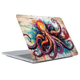 Compatible With Macbook Air 13.3 Inch Case 2018-2020 Release A1932 A2179 A2337, Colourful Octopus Hard Plastic Shell Cover Case