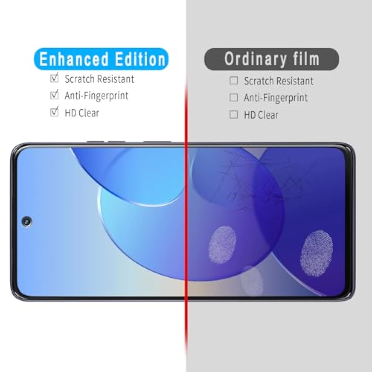 (3 Pack For Moto G Power 5G 2025 Screen Protector, 9H Tempered Glass, Touch Sensitivity, Scratch Resistant, Case Friendly