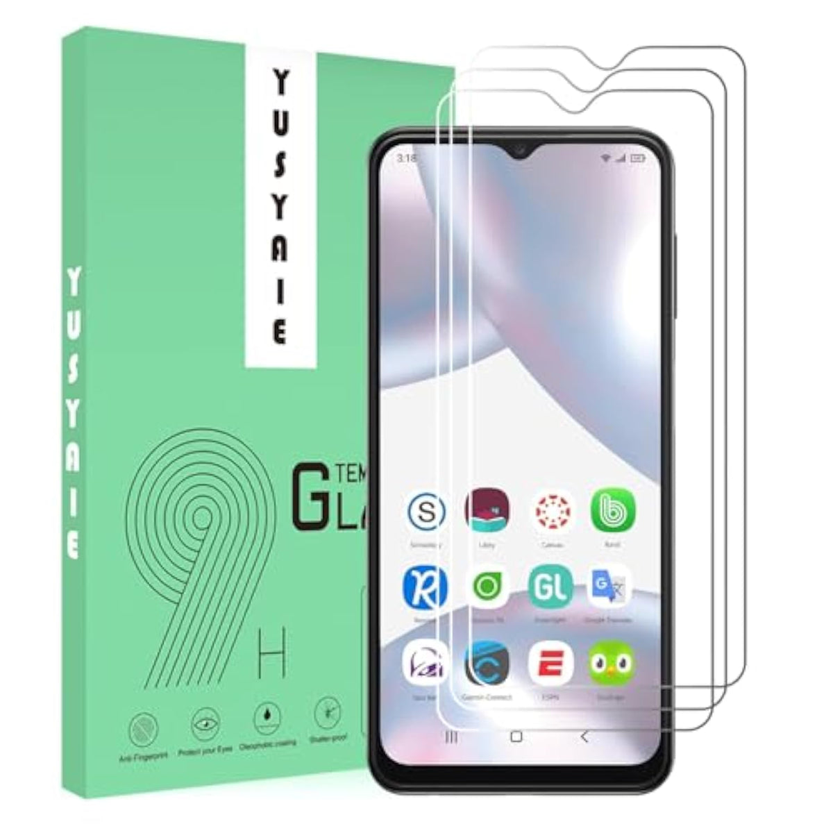 [3 Pack] Tempered Glass Screen Protector Compatible For Phone 3 Pro With 9H Hd Clear Transparent Ultra Thin Protective Glass Film