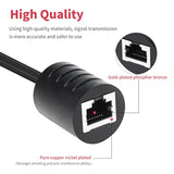 Audio Balun, 2-Pack Stereo Rca To Stereo Rca Audio Extender Over Cat5 / Cat6 U