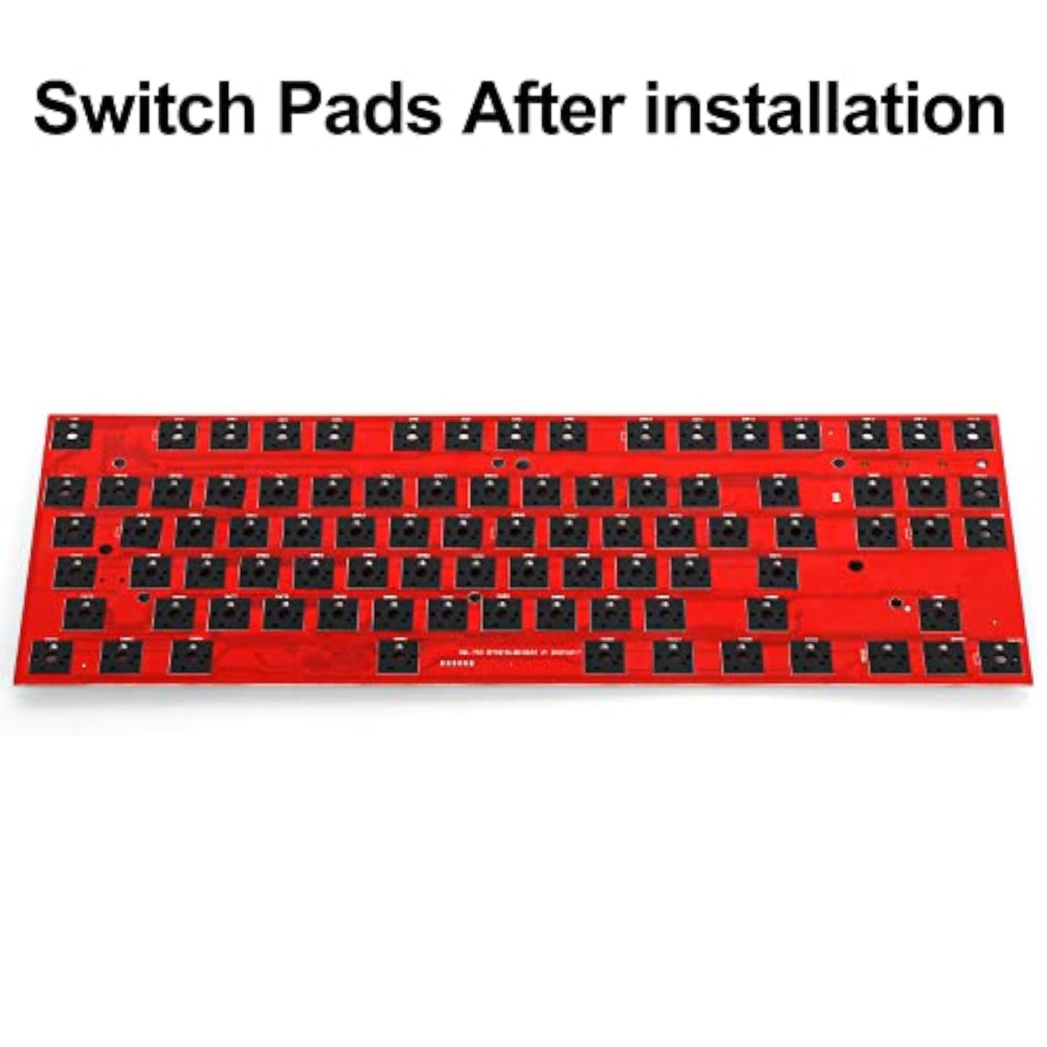 Poron Keyboard Pcb Foam 87 Layout,Poron Switch Pads 120Pcs And Keyboard Sound
