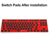 Poron Keyboard Pcb Foam 87 Layout,Poron Switch Pads 120Pcs And Keyboard Sound