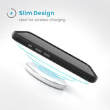 Speck Black iPhone 16 Case - Slim Phone Case iPhone 16 - iPhone 16 Phone Case - Presidio 2 Grip - Black/Slate