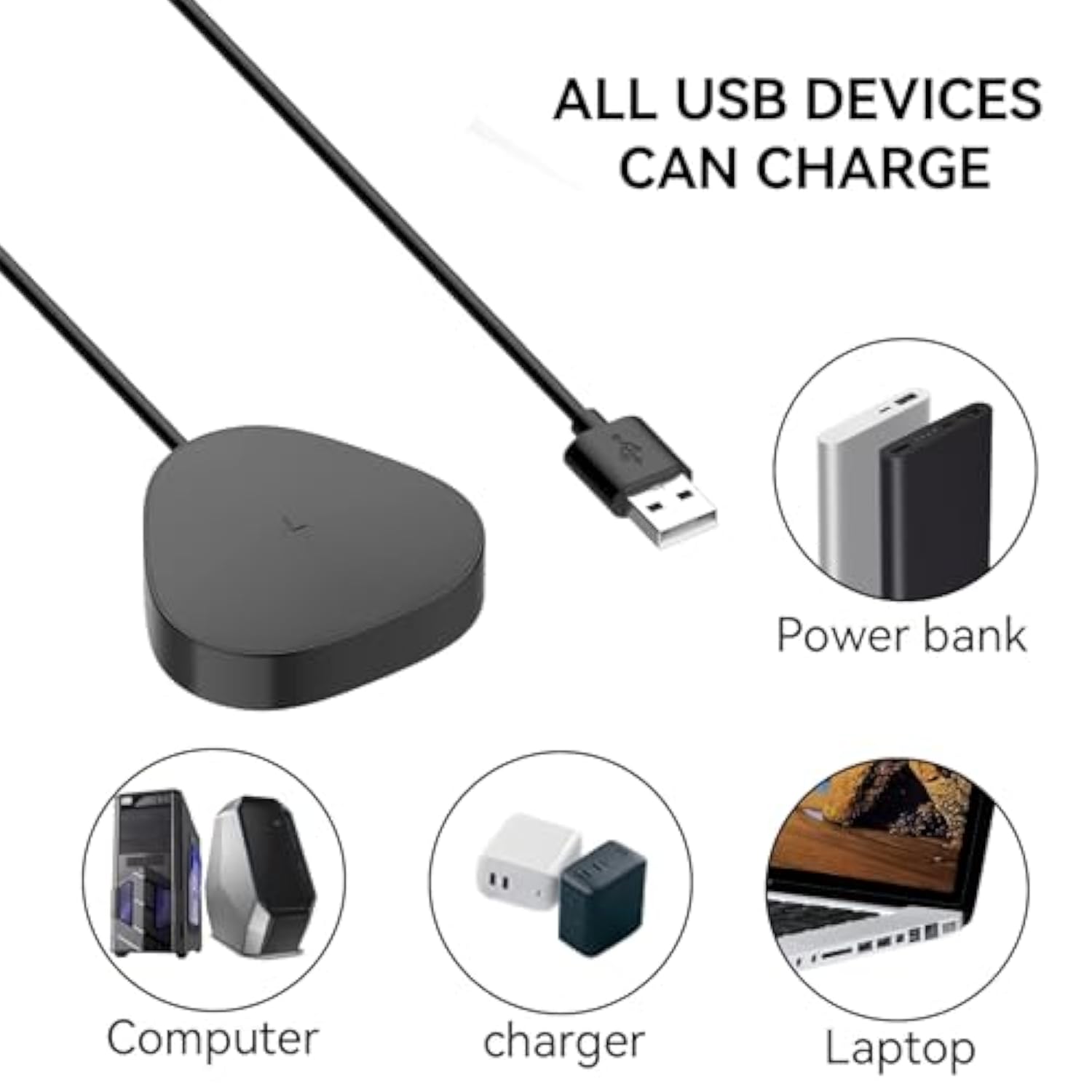 Compatible With Sonos Roam/Sonos Roam Sl Charger Charging Dock, Charging Cradle Dock Base For Sonos Roam Bluetooth Speaker (Black)